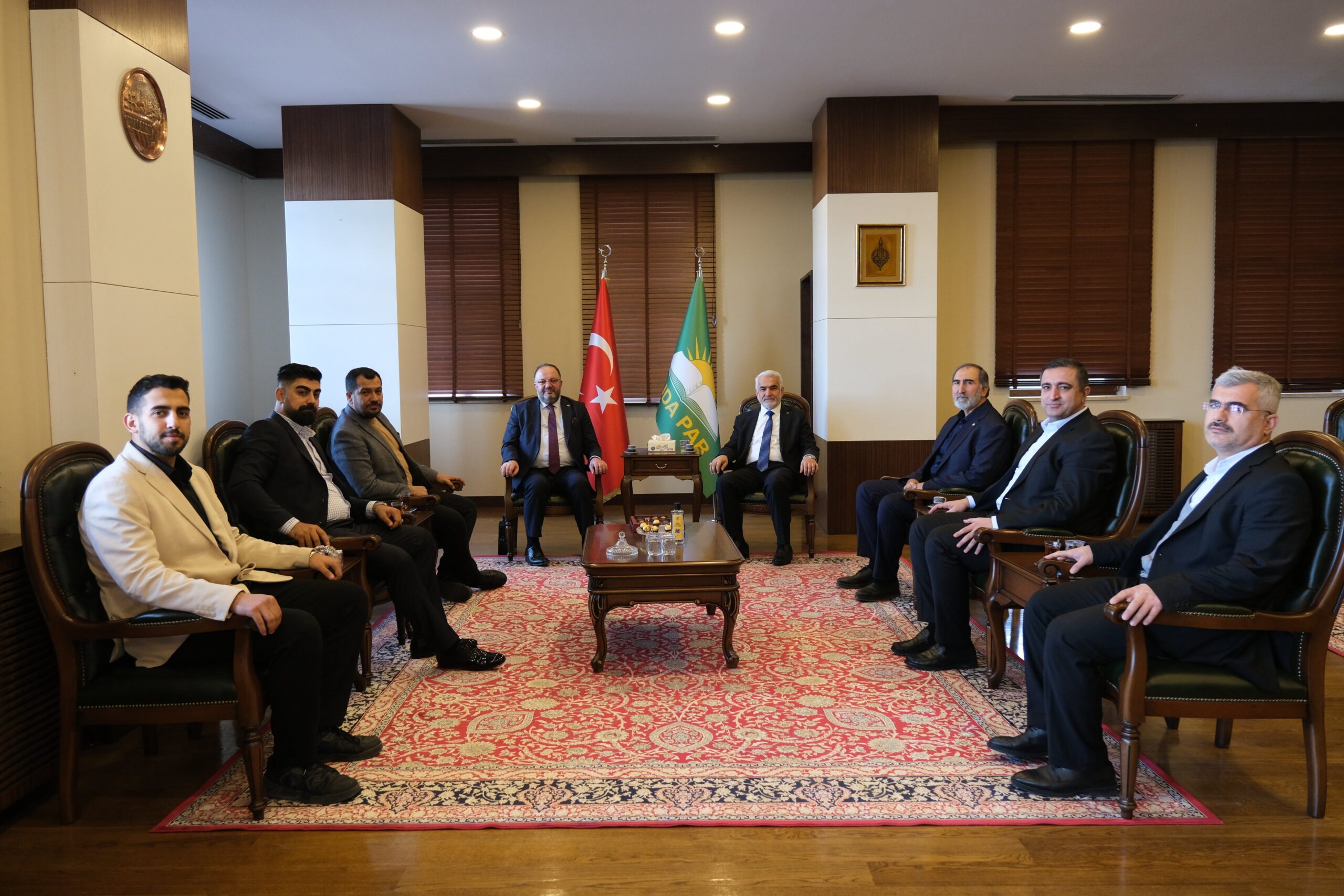 Genel Başkanımız Atıf Özbey'den HÜDA PAR Genel Başkanı Zekeriya Yapıcıoğlu’na Nezaket Ziyareti